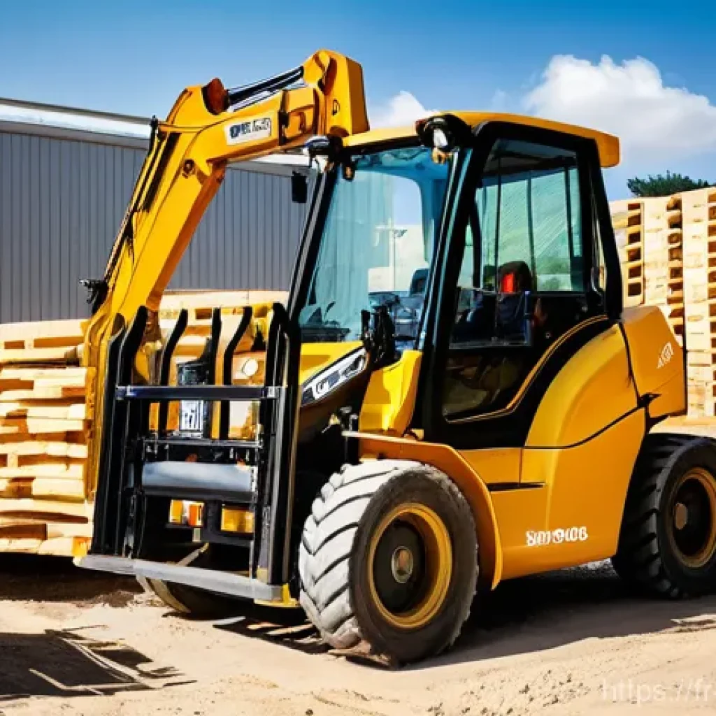 건설안전 자격증 종류 및 비교 - **CACES Certification in Action on a French Construction Site**
    A vibrant, sunlit image of a mod...